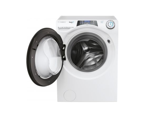 Candy Veļas mašīna RP 5106BWMBC/1-S Energy efficiency class A, Front loading, Washing capacity 10 kg, 1500 RPM, Depth 58 cm, Width 60 cm, Display, TFT, Steam function, Wi-Fi, White