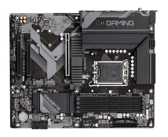 Gigabyte B760 GAMING X AX 1.1 M/B Processor family Intel, Processor socket  LGA1700, DDR5 DIMM, Memory slots 4, Supported hard disk drive interfaces 	SATA, M.2, Number of SATA connectors 4, Chipset Intel B760 Express, ATX