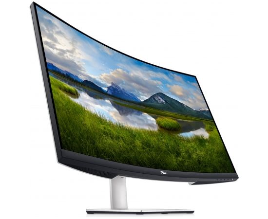 Dell Curved Monitor S3221QSA 32 ", VA,  UHD, 3840 x 2160, 16:9, 4 ms, 300 cd/m², White, 60 Hz, HDMI ports quantity 2