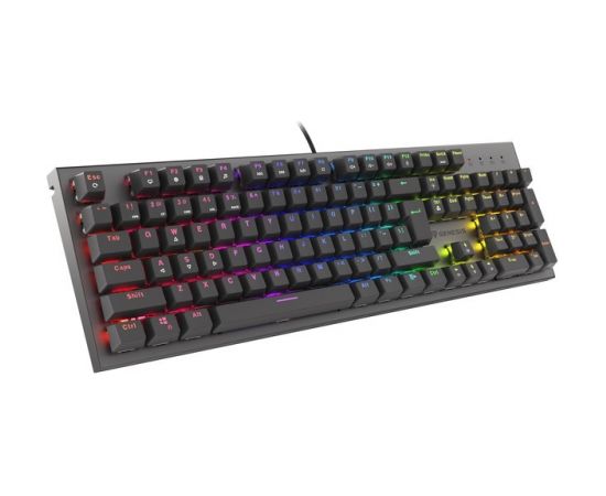 Genesis THOR 303, Mechanical Gaming Keyboard, RGB LED light, US, Black, Wired, USB Type-A