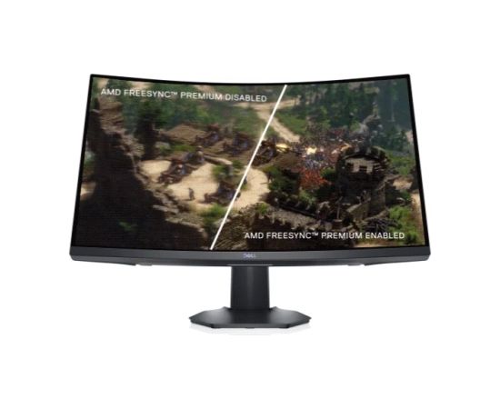Dell LCD Curved Gaming Monitor S2722DGM 27 ", VA, QHD, 2560x1440, 16:9, 1 ms, 350 cd/m², Black, HDMI ports quantity 2, 165 Hz