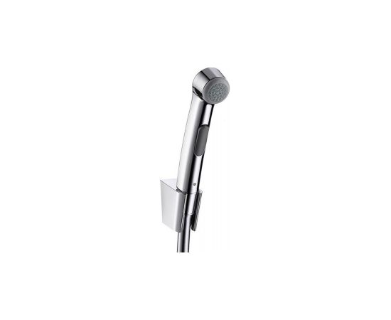 Hansgrohe Bidette 1jet/Porter'S komplekts: bideta klausule ar turētāju un dušas pievadu 1.60m, hroms Bidē jaucējkrāni
