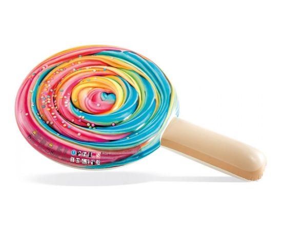 Peldamrīks Rainbow Lollipop 198x127x25cm