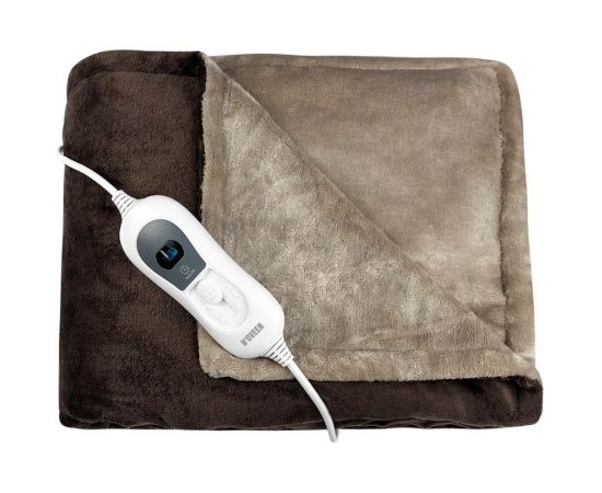 NOVEEN ELECTRIC BLANKET EB640 BROWN AND BEIGE 160X120