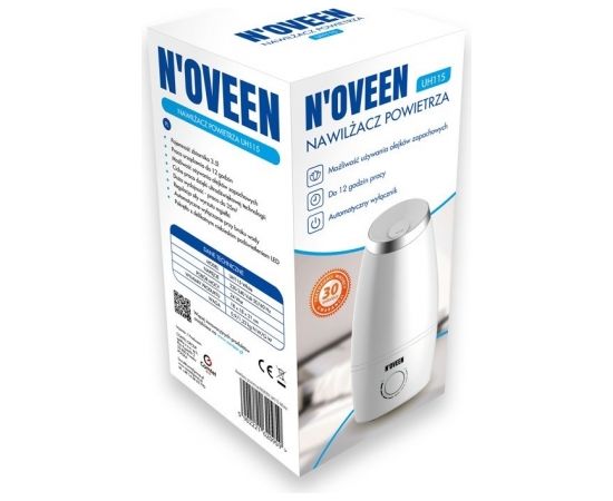 Noveen UH115 White Air Humidifier Gaisa mitrinātāji