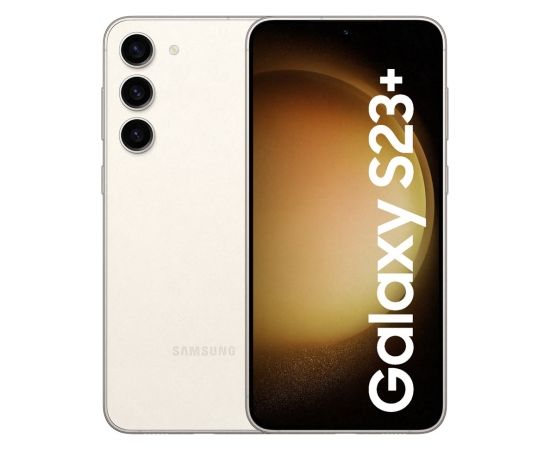 Samsung Galaxy S23+ SM-S916B 16.8 cm (6.6") Dual SIM Android 13 5G USB Type-C 8 GB 256 GB 4700 mAh Cream