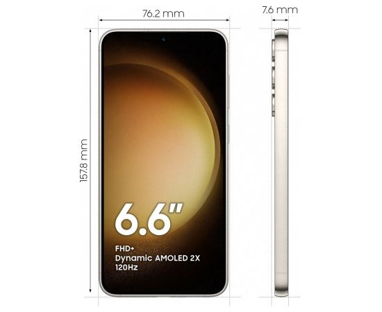 Samsung Galaxy S23+ SM-S916B Dual SIM 5G 8/256GB Cream