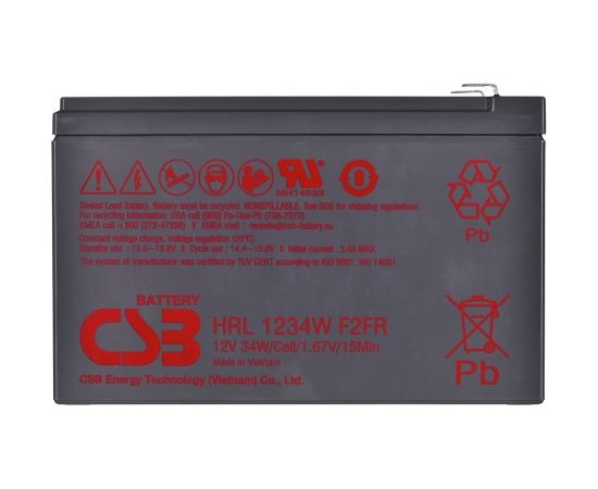 Hitachi Akumulator CSB HRL1234WF2FR  12V 9Ah
