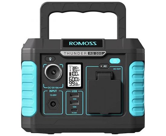 Romoss RS300 Thunder Series Portable Power Station, 300W, 231Wh