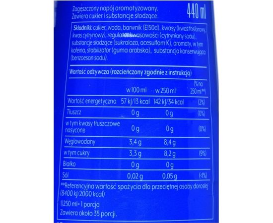 SodaStream Pepsi 440 ml