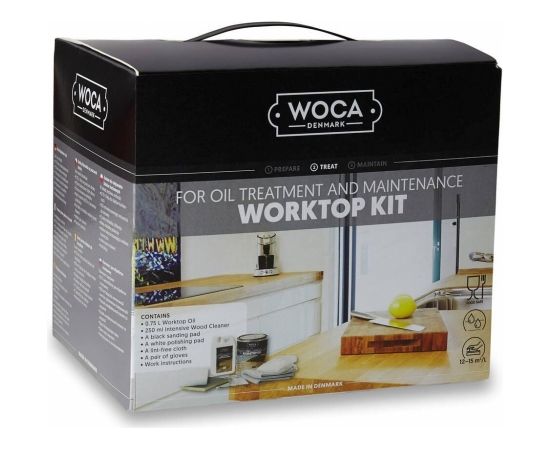 Woca Maintenance Box, Worktop Kit Natural