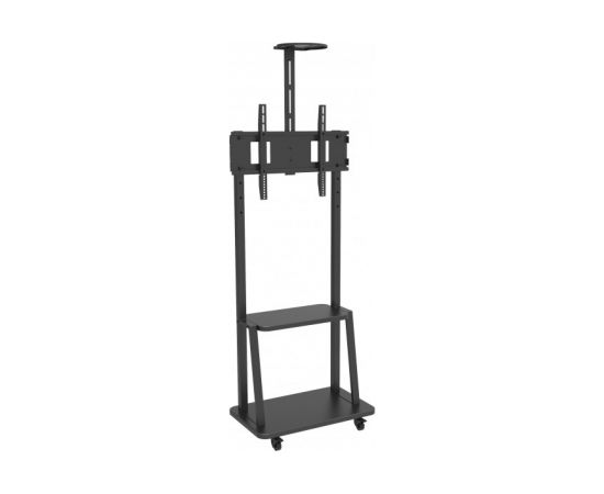 TECHLY Floor Support with Shelf for LCD/LED/Plasma TV 32-70inch 60kg