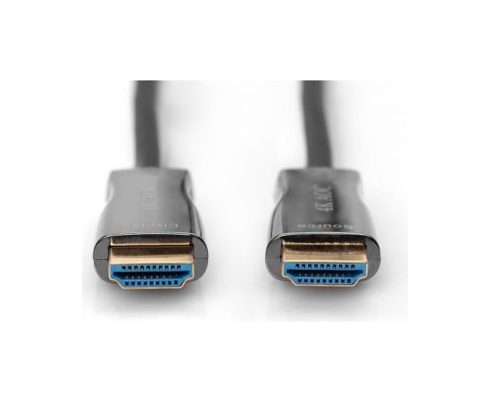 ASSMANN Connection Cable HDMI Hybrid Fiber Optic Premium HighSpeed Ethernet AOC 4K 60Hz UHD Type HDMI A/HDMI A M/M 30m