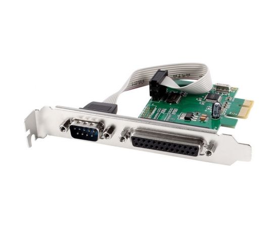 GEMBIRD PEX-COMLPT-01 COM serial port + LPT port PCI-Express add-on card + low profile