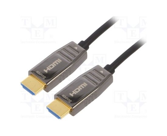 ASSMANN HDMI AOC Hybrid-fiber connection cable Type A M/M 20m UHD 8K60Hz CE gold