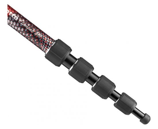 Manfrotto monopod Element MII MMELMIIA5RD, red