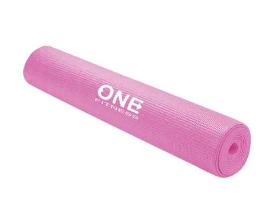 YM01 jogas paklājiņš (pink) ONE FITNESS