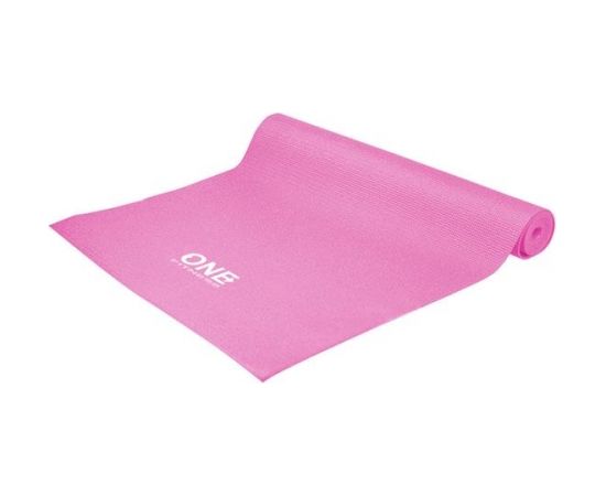 YM01 jogas paklājiņš (pink) ONE FITNESS