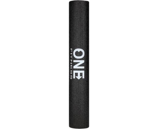 YM01 jogas paklājiņš (black) ONE FITNESS