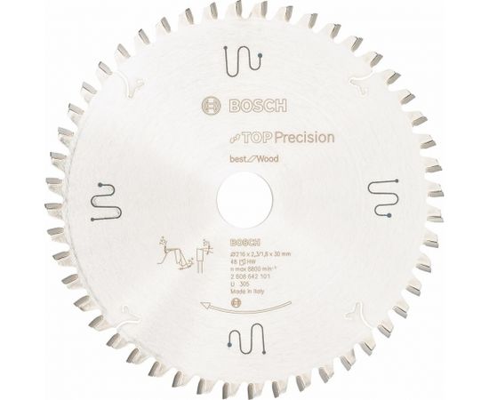 Bosch Circular Saw Blade Top Precision 216x30