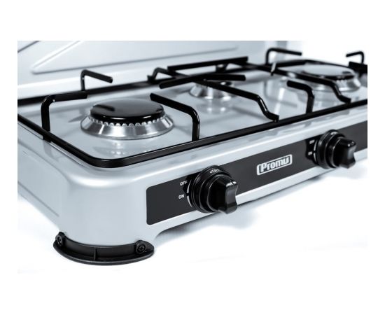 PROMIS KG400 Four-burner gas stove silver