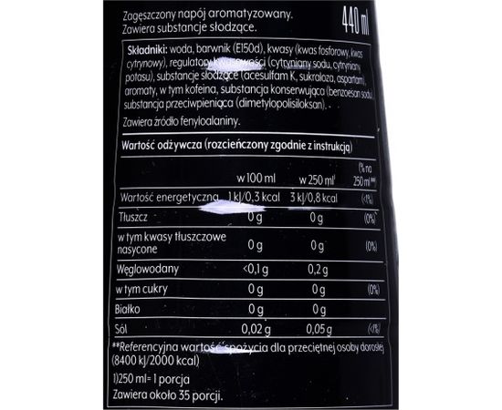 SodaStream Pepsi Max 440 ml