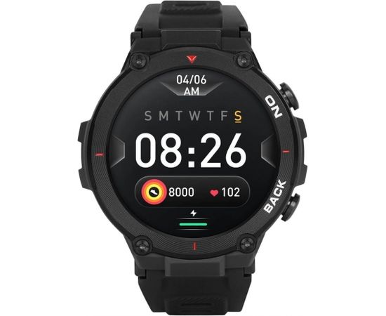 Garett Smartwatch GRS Vīriešu viedpulkstenis IPS / Bluetooth 5.0 / IP68 / GPS / SMS