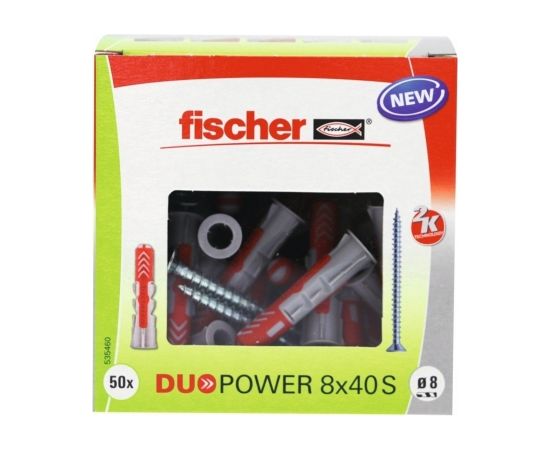 Fischer DUOPOWER 8x40 S LD 50pcs