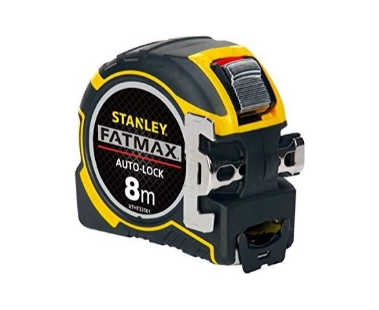 Stanley tape measure FatMax PRO Autolock, 8 meters (black / yellow, 32mm)