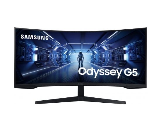 Samsung Odyssey C34G55TWWP 86.4 cm (34") 3440 x 1440 pixels UltraWide Dual Quad HD LED Black