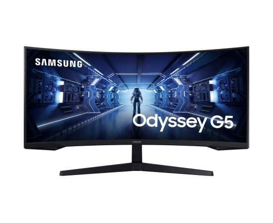 Samsung Odyssey C34G55TWWP 86.4 cm (34") 3440 x 1440 pixels UltraWide Dual Quad HD LED Black