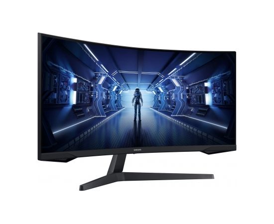 Samsung Odyssey C34G55TWWP 86.4 cm (34") 3440 x 1440 pixels UltraWide Dual Quad HD LED Black