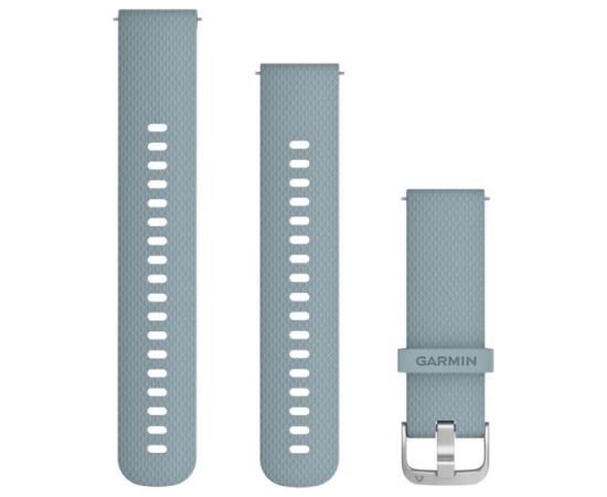 Garmin Acc, vivomove HR bands, Seafoam-Silver, two sizes included