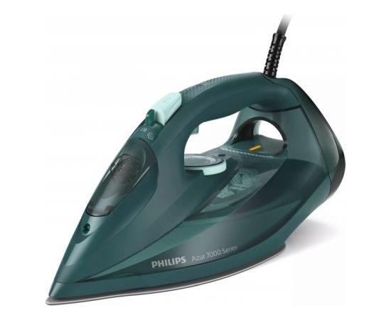 Philips 7000 Series Steam iron DST7050/70, 2800W, 50 g/min continous steam, 250g steam boost, vertical steam, SteamGlide Elite soleplate, drip stop, ASO, QuickCalc Release, 300 ml water tank / DST7050/70