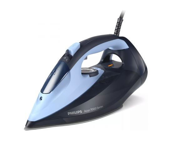 Philips 7000 Series Steam iron DST7041/20, 2800W, 50 g/min continous steam, 250g steam boost, vertical steam, SteamGlide Elite soleplate, drip stop, ASO, QuickCalc Release, 300 ml water tank / DST7041/20