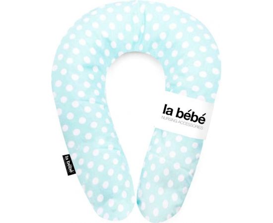 La Bebe™ Nursing La Bebe™ Snug Cotton Mint Dots Art.80935 pakaviņš mazuļa barošanai / gulēšanai/pakaviņš grūtniecēm Mit.20x70см