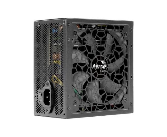 Aerocool AERO 80+ White 500W, PC power supply (black, 2x PCIe)