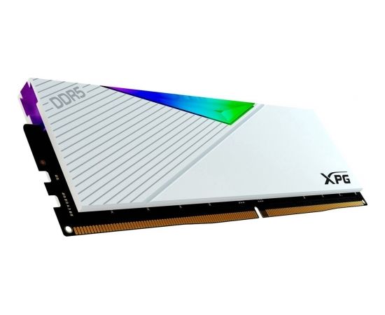 ADATA DDR5 32GB - 6000 - CL - 30 - Single-Kit - DIMM - AX5U6000C3032G-CLARWH, Lancer RGB, XMP, white
