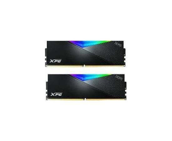 ADATA DDR5 32GB - 7200 - CL - 34 - Dual-Kit - DIMM, AX5U7200C3416G-DCLARBK, Lancer RGB, XMP, black
