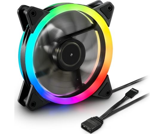 Sharkoon SHARK Blades RGB Fan 120mm - addressable / digital