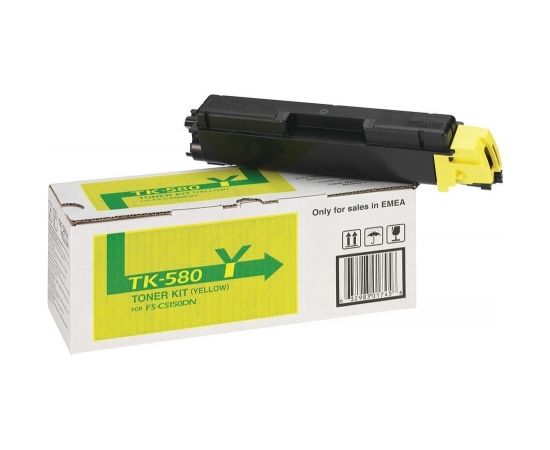 Kyocera Toner Yellow 2.800 pages TK 580Y