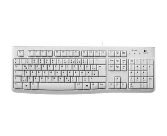 Logitech Keyboard K120 OEM white USB