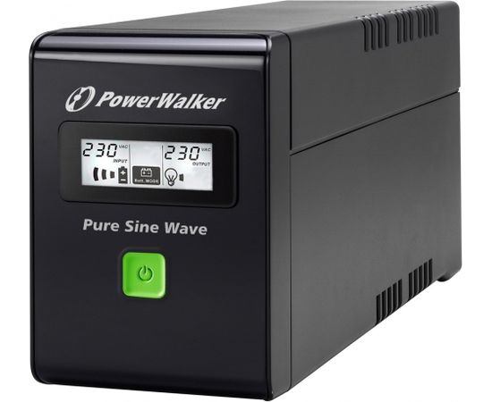 Power Walker PowerWalker VI 600 SW FR Line-Interactive 0.6 kVA 360 W 2 AC outlet(s)