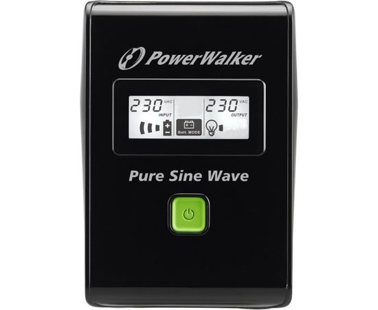 Power Walker PowerWalker VI 600 SW FR Line-Interactive 0.6 kVA 360 W 2 AC outlet(s)