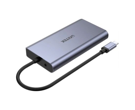 Unitek D1019B USB-C Hub 8W1 USB-C 3.1, PD 100W, D1019B