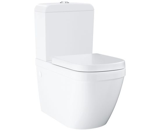 Grohe wc Euro Ceramic komplekts 3/6L ar Pureguard un antibakteriālu pārklājumu + SC vāks