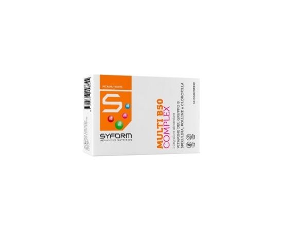 Syform Vitamīni MULTI B50 COMPLEX, 30 cpr Tūristu pārtika