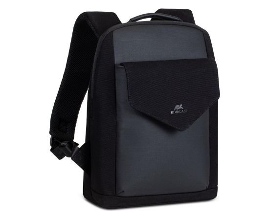 NB BACKPACK CANVAS 13.3"/8521 BLACK RIVACASE