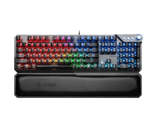 KEYBOARD GAMING BLACK ENG/VIGOR GK71 SONIC BLUE MSI Klaviatūras