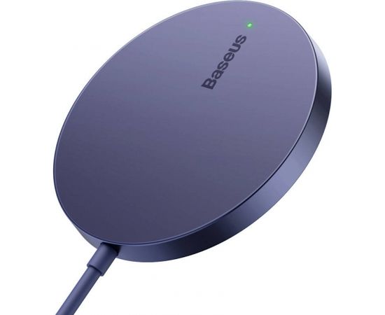 Baseus Simple Mini3 Magnetic Wireless Charger 15W (Dusty purple)